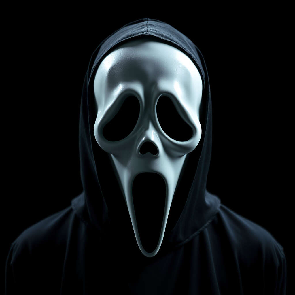 Classic Ghost Face Horror Icon PFP
