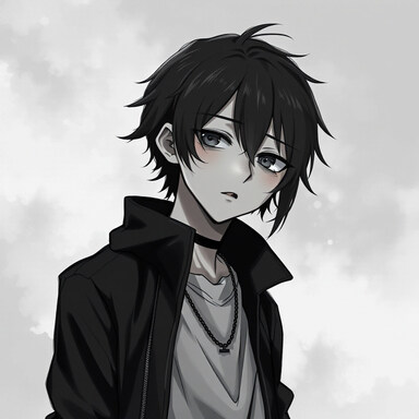 Emo Boy PFP | Emotional Anime Character