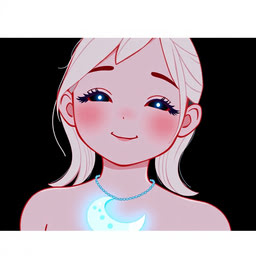 Kawaii PFP Aesthetic | Glowing Moon Theme