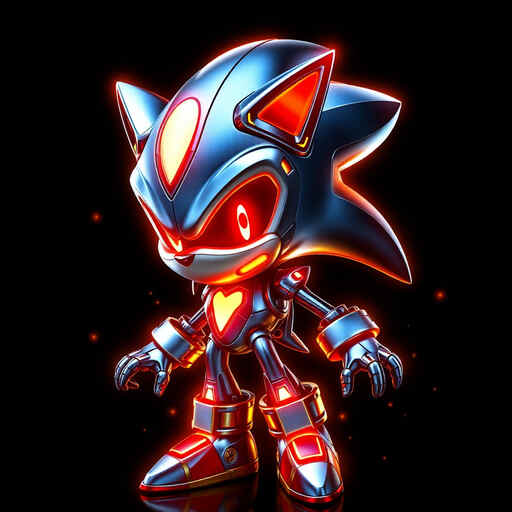 Metal Sonic Glow