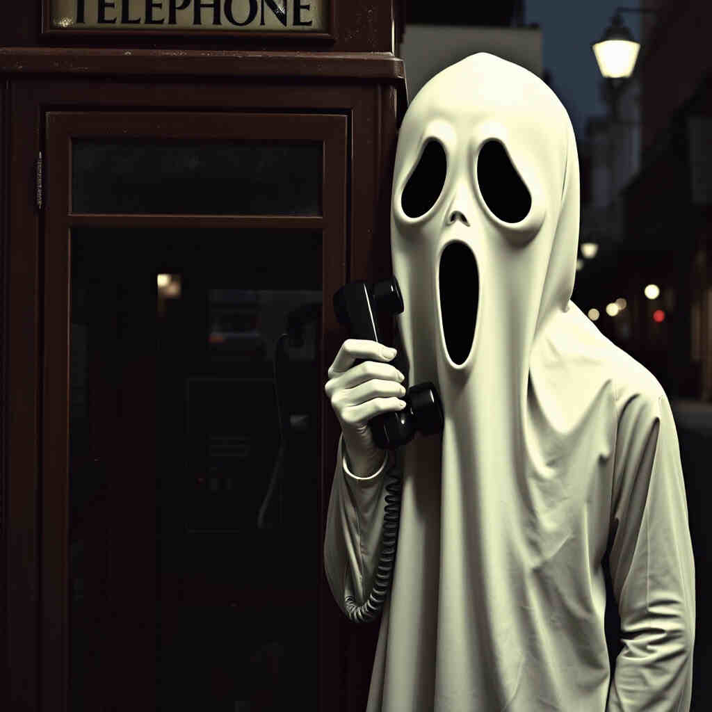 Phone Call Ghost Face | Classic Horror PFP