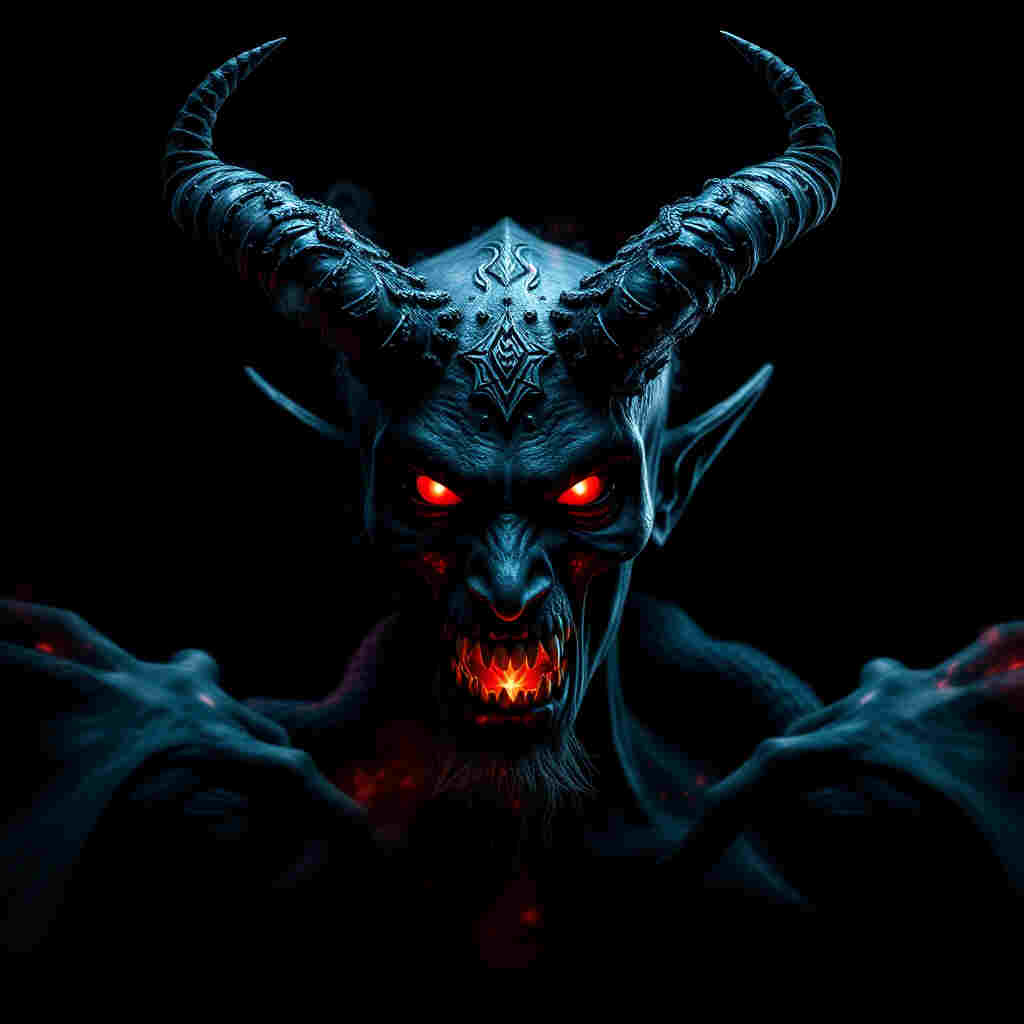 Ritual Demon PFP | Occult Horror Avatar