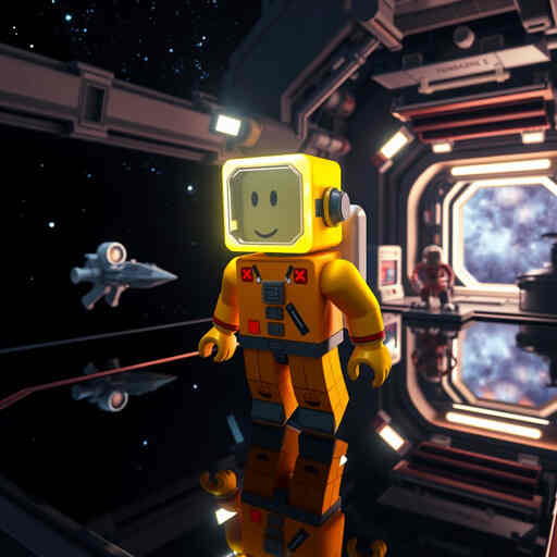 Roblox Noob - Deep Space Pioneer