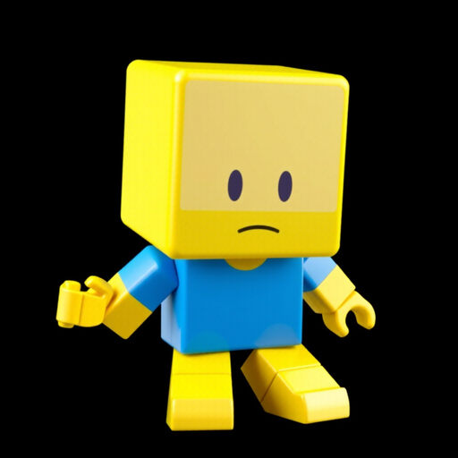 Roblox Noob Exact Replica