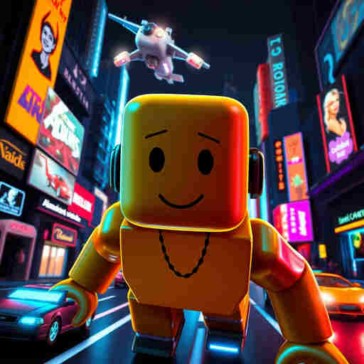 Roblox Noob - Expressive Urban Explorer