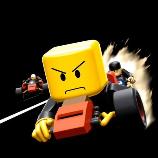 Roblox Noob - Focused Racing Champion