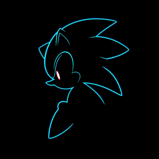 Silhouette Metal Sonic