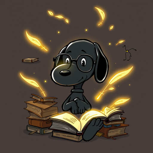 Snoopy - The Literary Genius