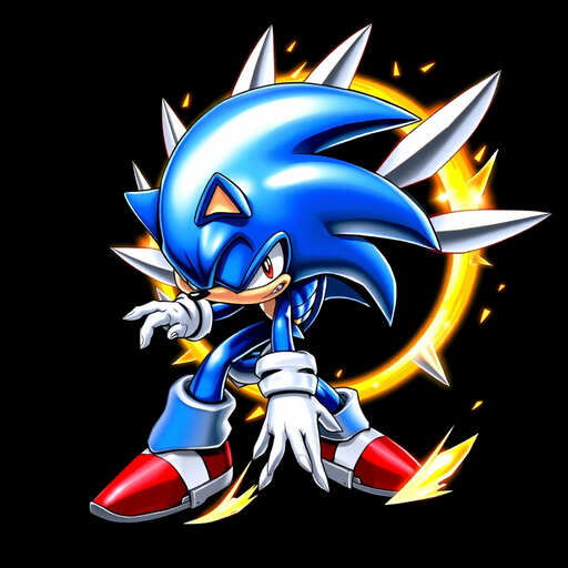 Spin Dash Charge PFP