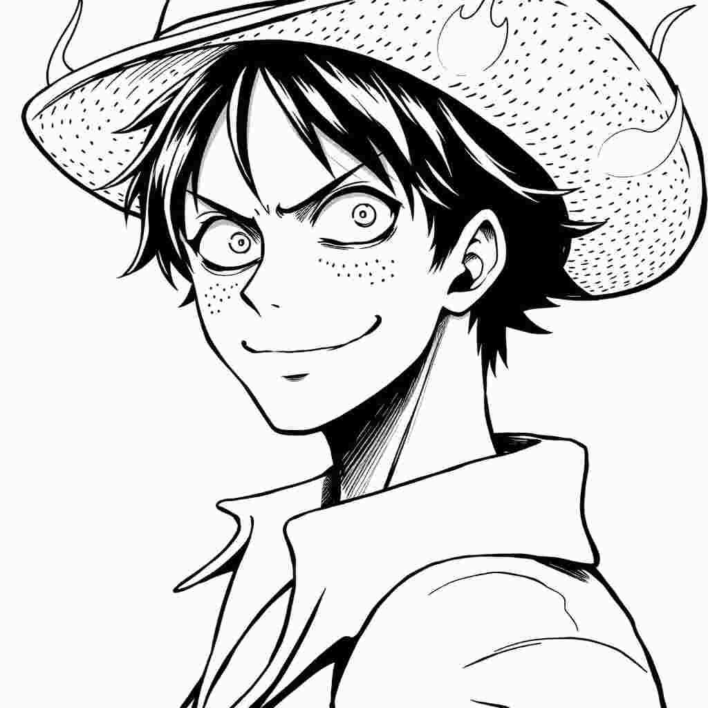 Ace Manga Portrait | One Piece PFP