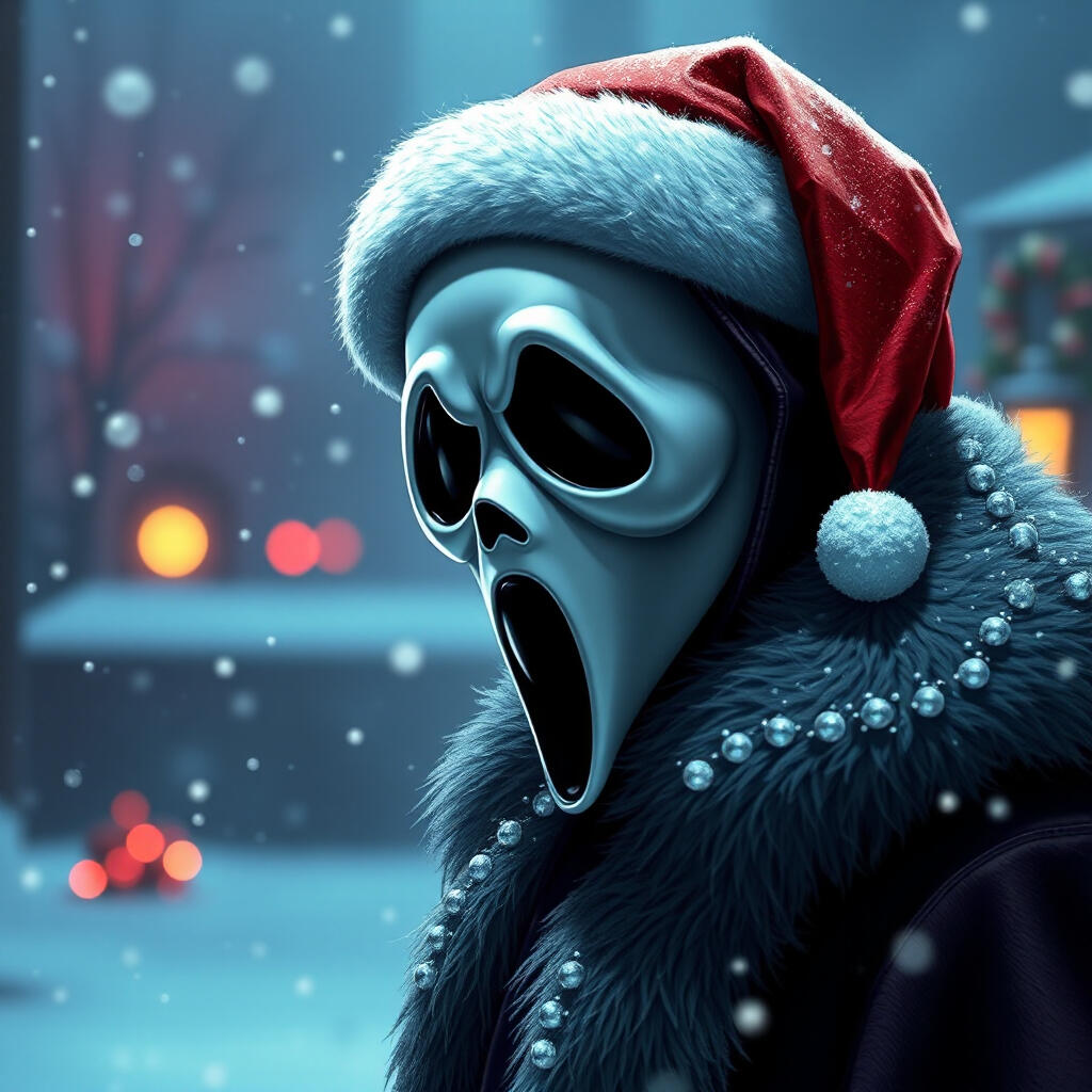 Ghostface Santa | Horror Christmas PFP