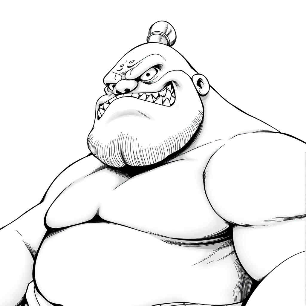 Jinbe Manga Portrait | One Piece PFP