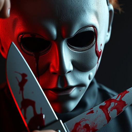 Michael Myers Bloody | Horror Profile Picture