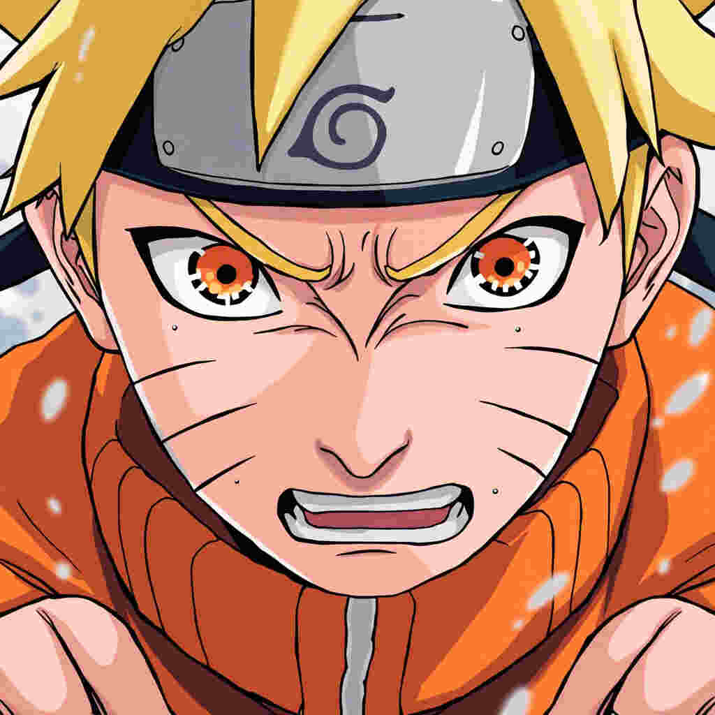 Naruto Determined Look | Manga Profile Pic