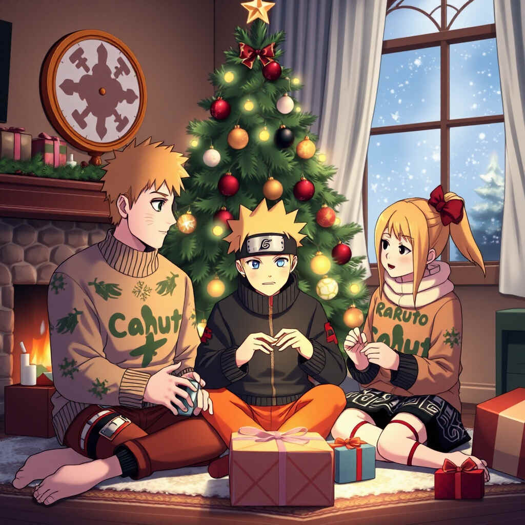 Naruto Family Christmas | Dream PFP