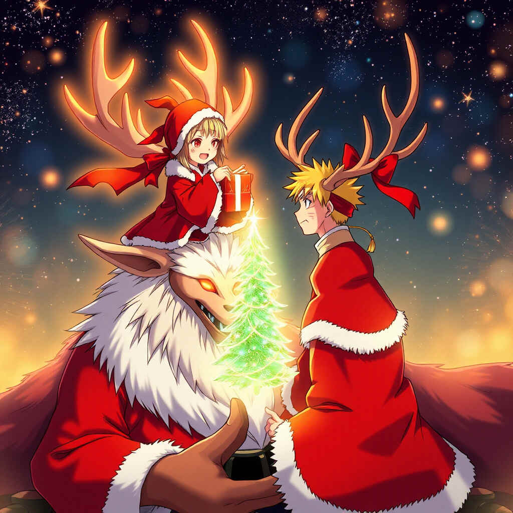 Naruto & Kurama Christmas | Epic PFP