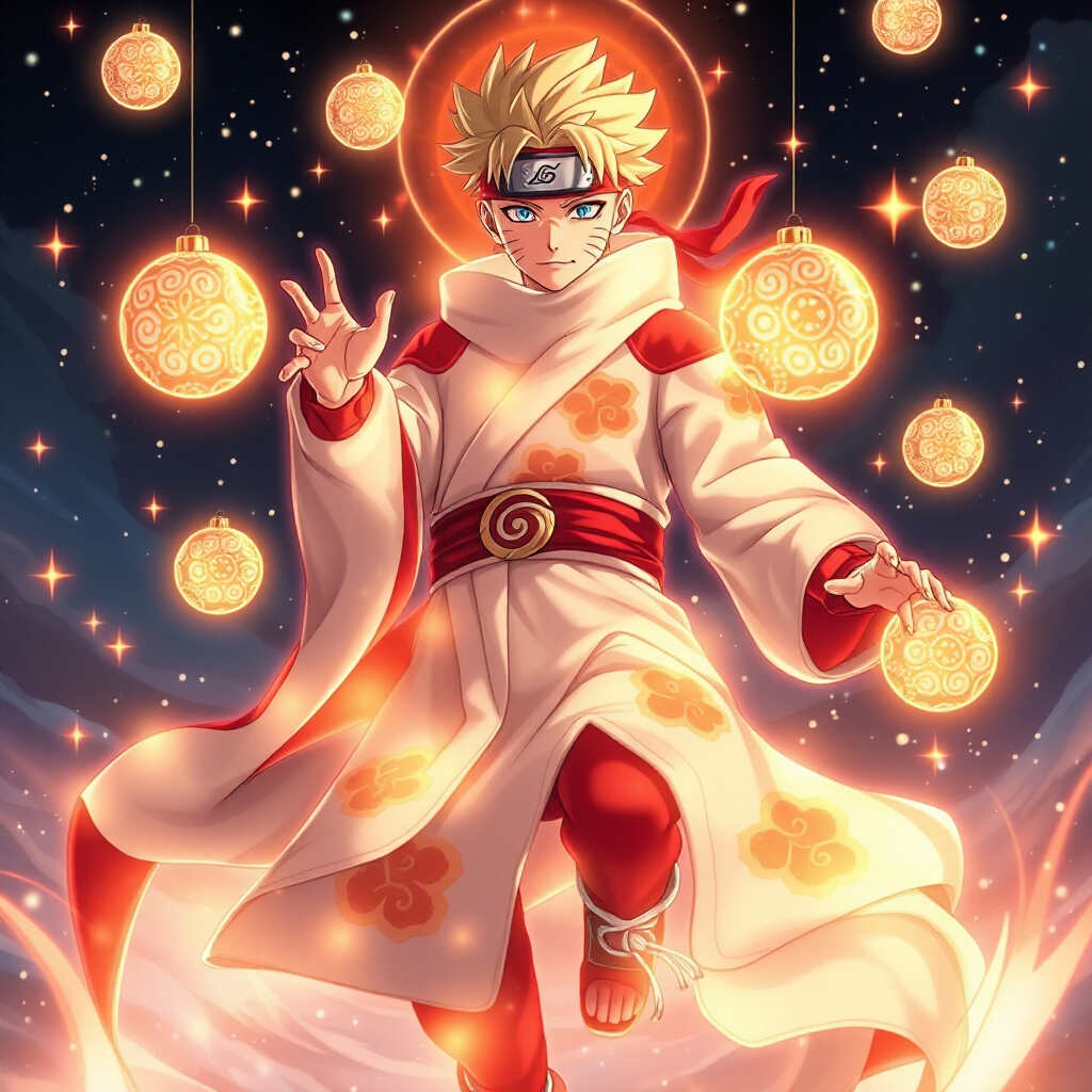 Naruto Six Paths Christmas | Godlike PFP