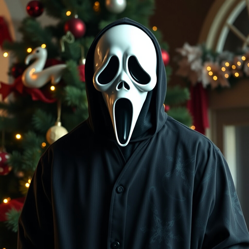 Official Ghostface Christmas | Scream Movie PFP