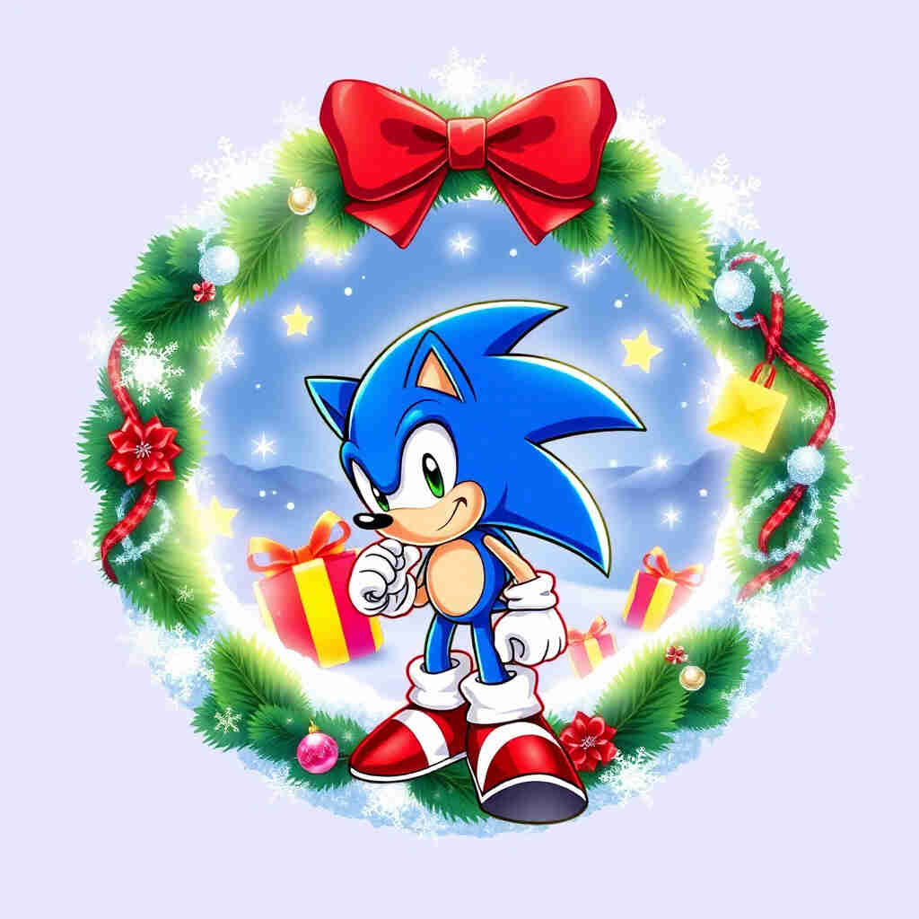 Sonic festive profile picture