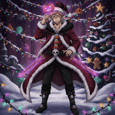 Sukuna Christmas Cutie | Jujutsu Kaisen PFP