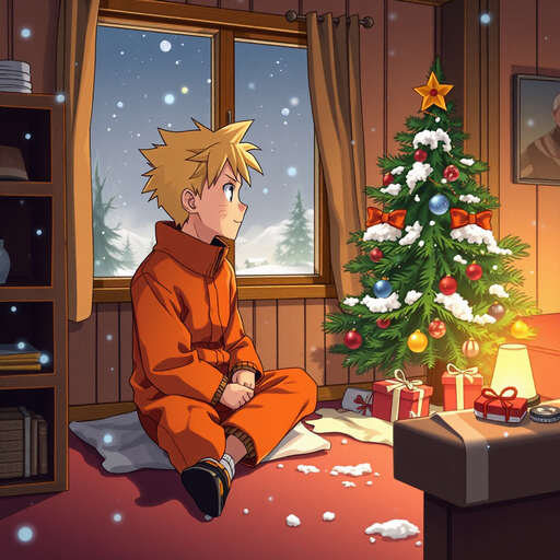 Young Naruto First Christmas | Emotional PFP