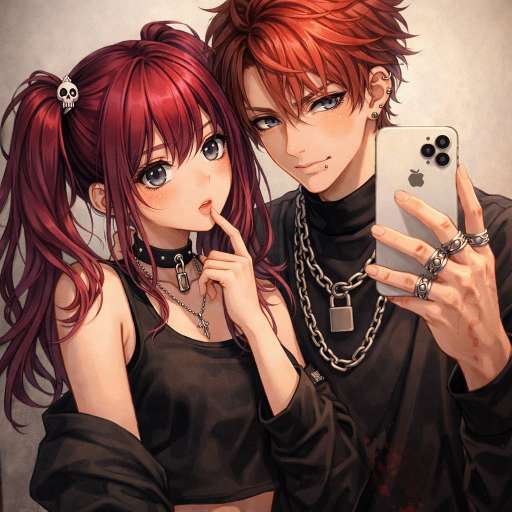 mirror selfie vibe perfect for trendy social media avatars