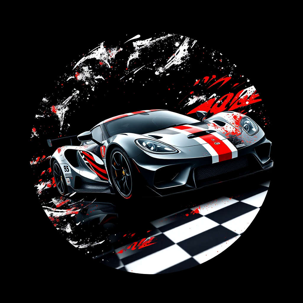 Sports car pfp 4k speed circle