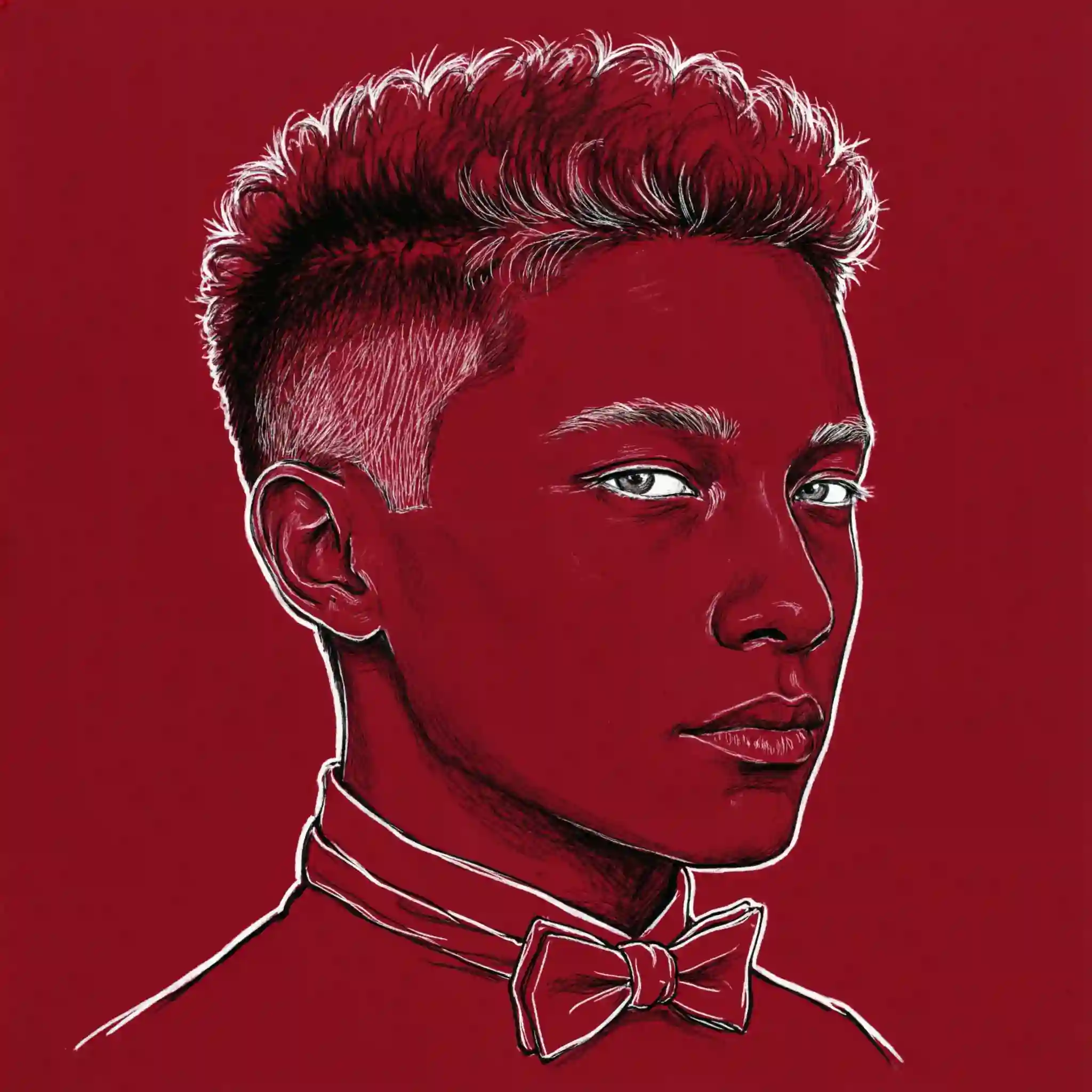 red pfp user levi ackerman eyes survey corps