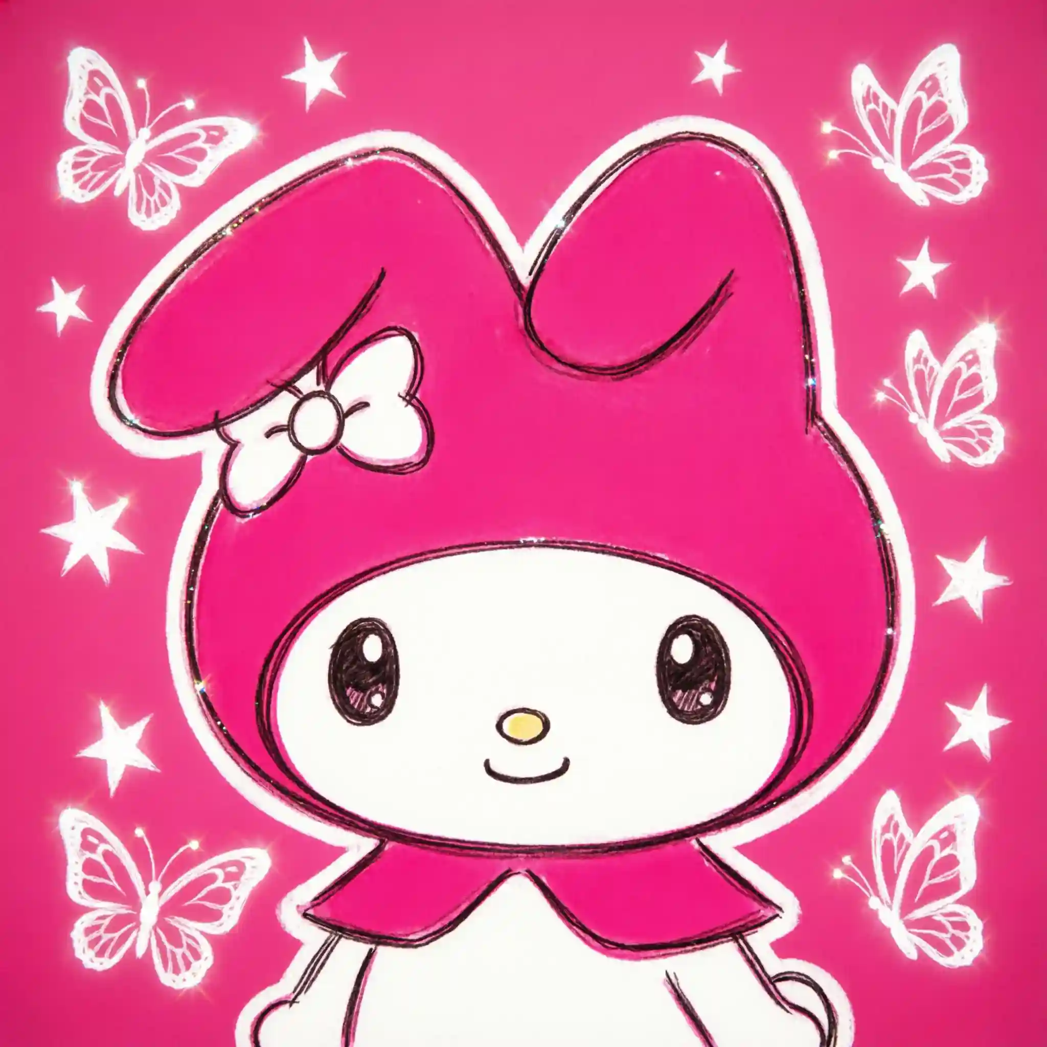 my melody pfp y2k retro 2000s nostalgic