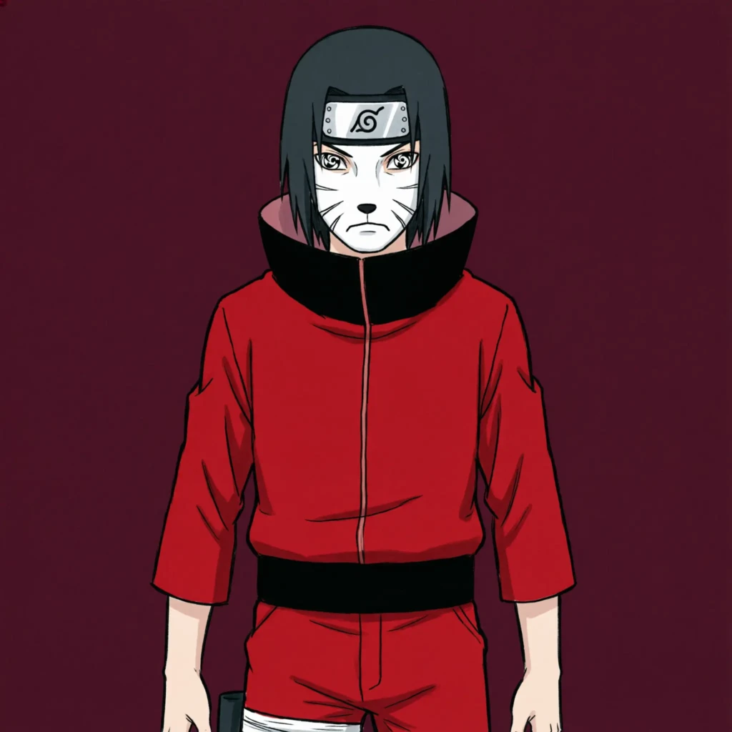 Red Itachi PFP – Sharingan Eyes Tragic Hero