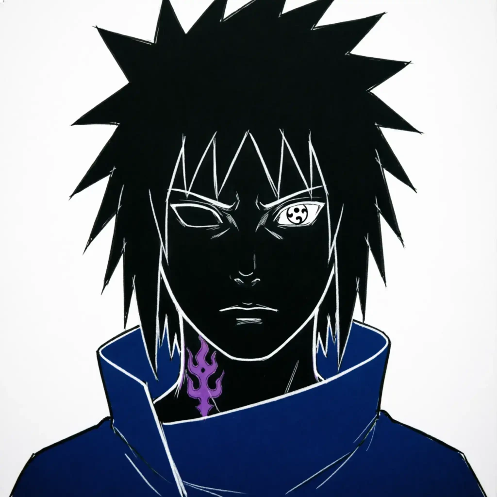 Sasuke Black PFP – Uchiha Sharingan Avenger