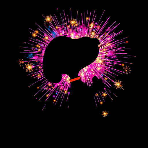 Snoopy Fireworks