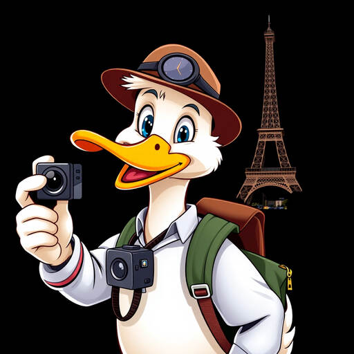 Duck Selfie Tourist Landmark PFP