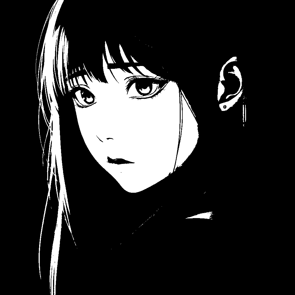 Melancholic Anime Girl PFP Emotional Portrait