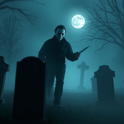 Michael Myers Cemetery Horror Profile Picture