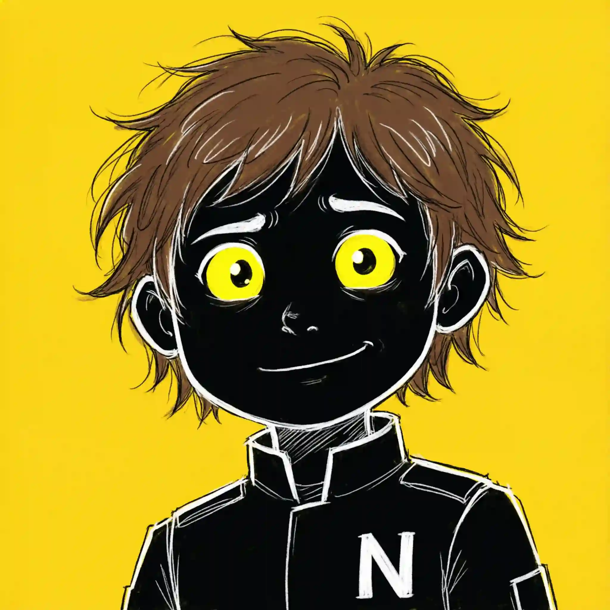 Murder Drones PFP Black