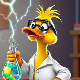 Scientist Duck Lab Disaster PFP