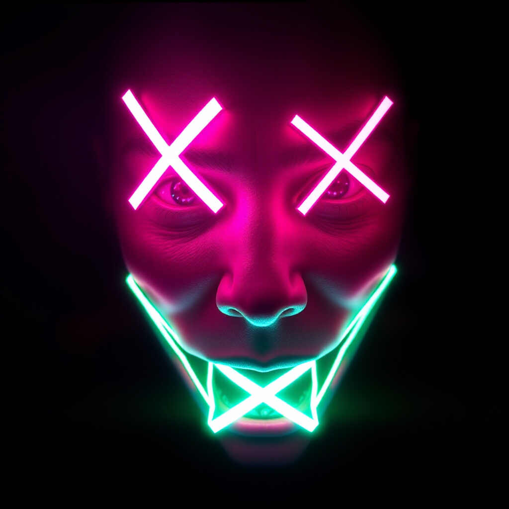 X Neon Outline X PP